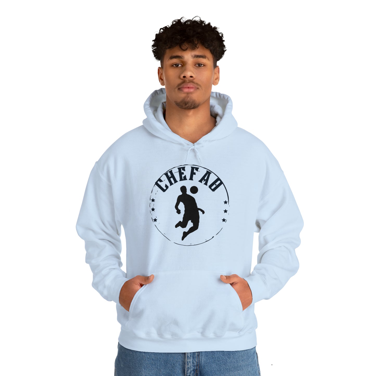 Chefao Soccer IV, Unisex Heavy Blend Hooded Sweatshirt