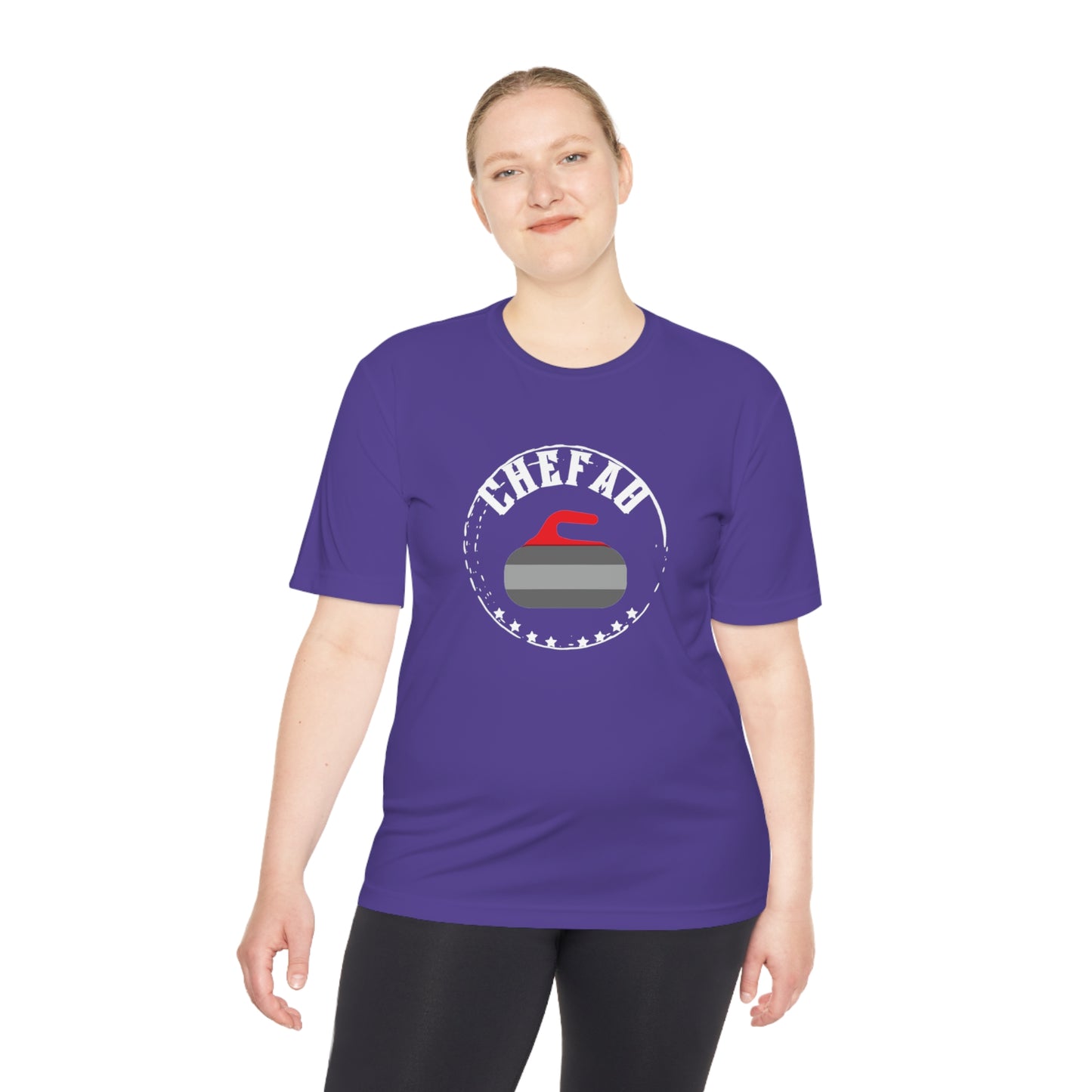 Chefao Curling I, Unisex Moisture Wicking Tee