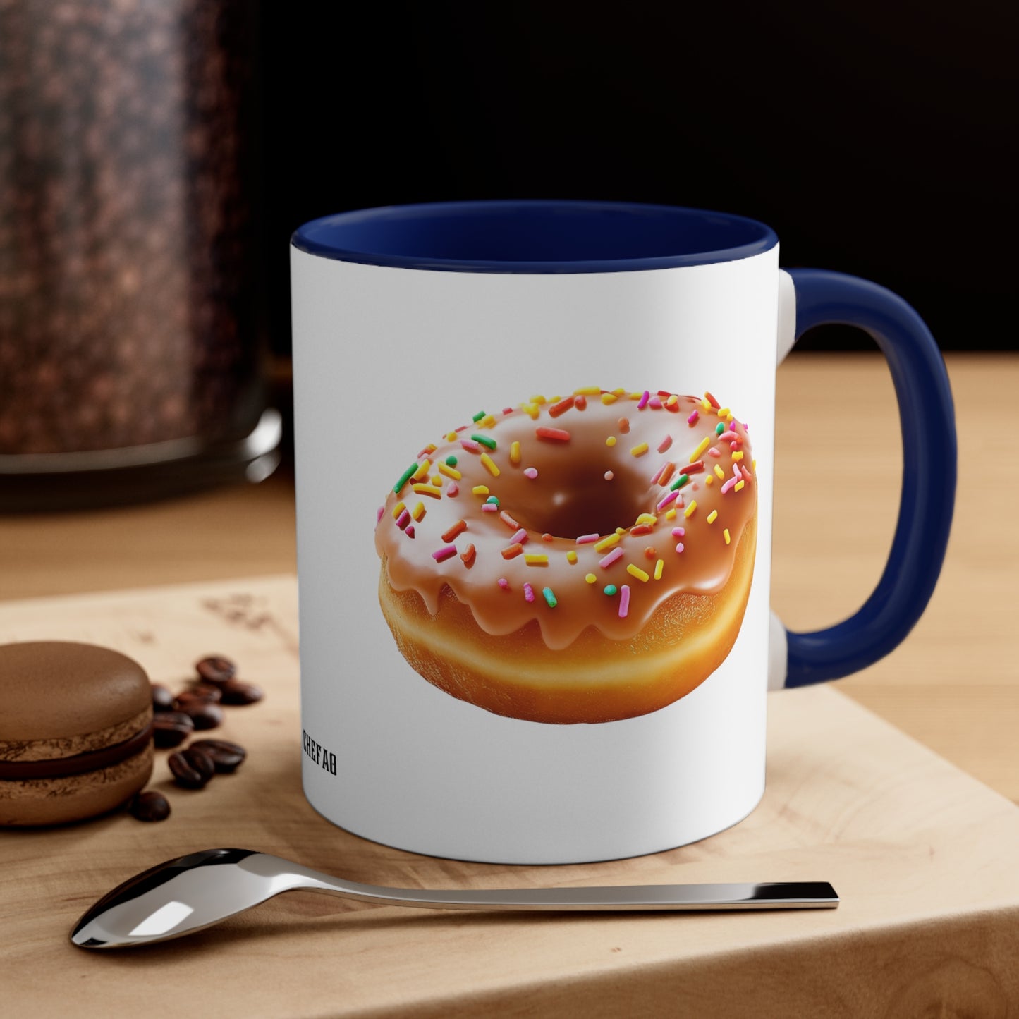 Sprinkled Donut, 11oz Coffee Mug