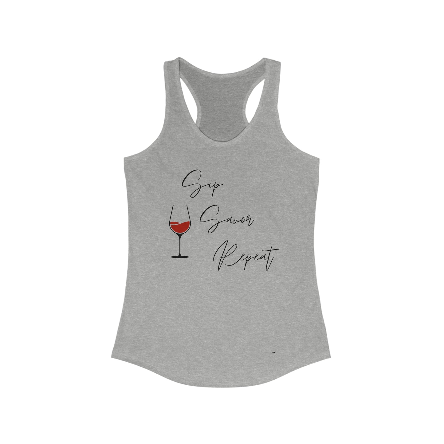 Sip Savor Repeat, Women's Racerback Tank