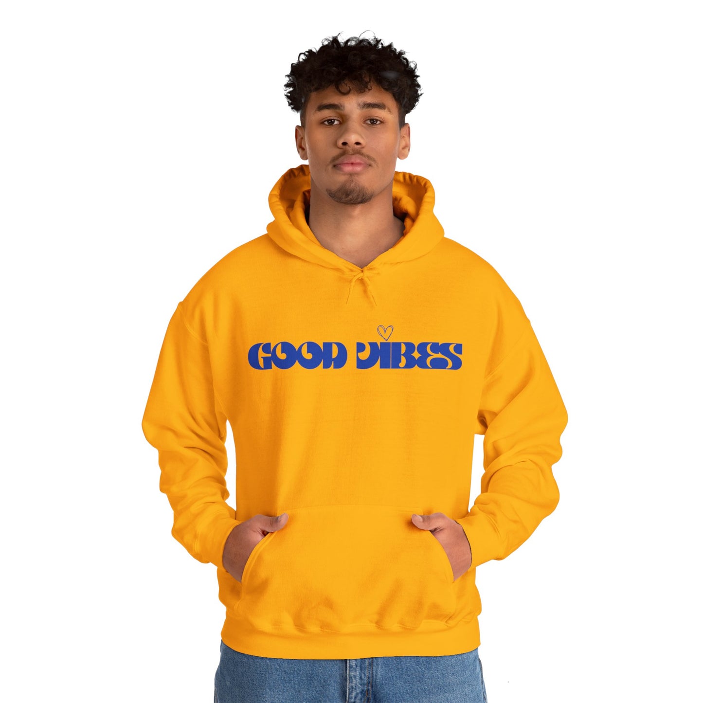 Good Vibes I, Unisex Heavy Blend™ Hooded Sweatshirt