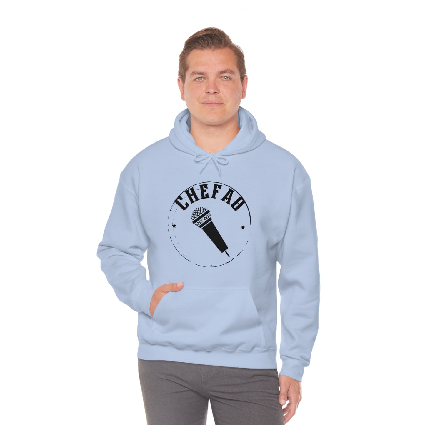 Chefao Voice III, Unisex Heavy Blend Hooded Sweatshirt