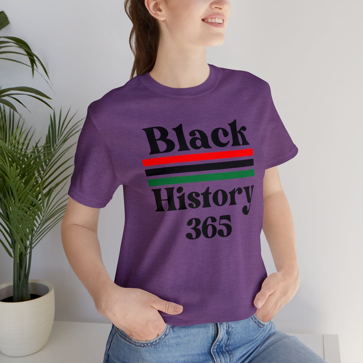 Chefao Black History 365, Unisex Jersey Short Sleeve Tee