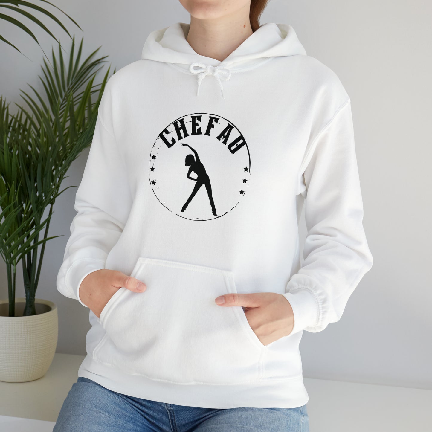 Chefao Aerobics I, Unisex Heavy Blend Hooded Sweatshirt