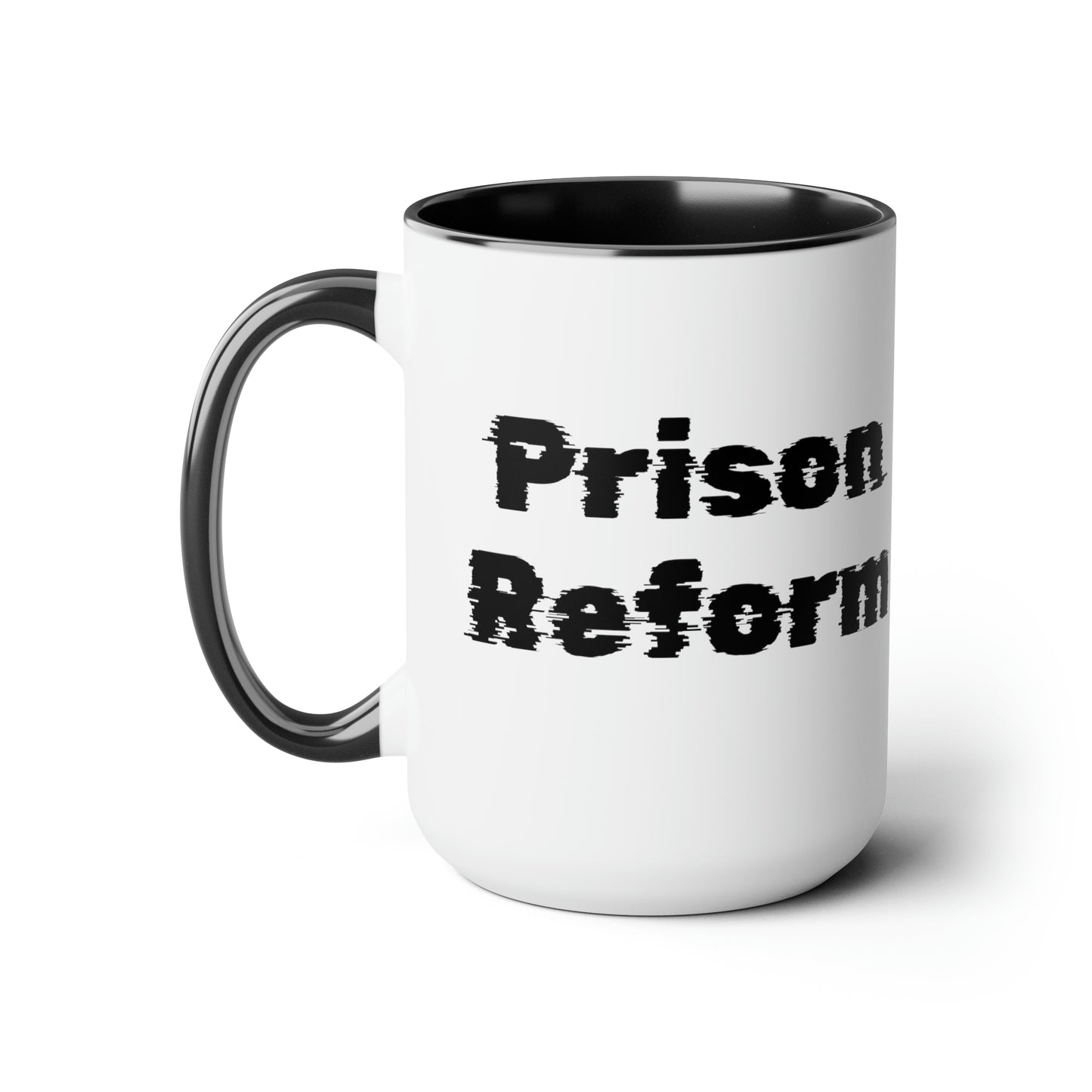 Chefao Prison Reform I, Two-Tone Coffee Mugs, 15oz