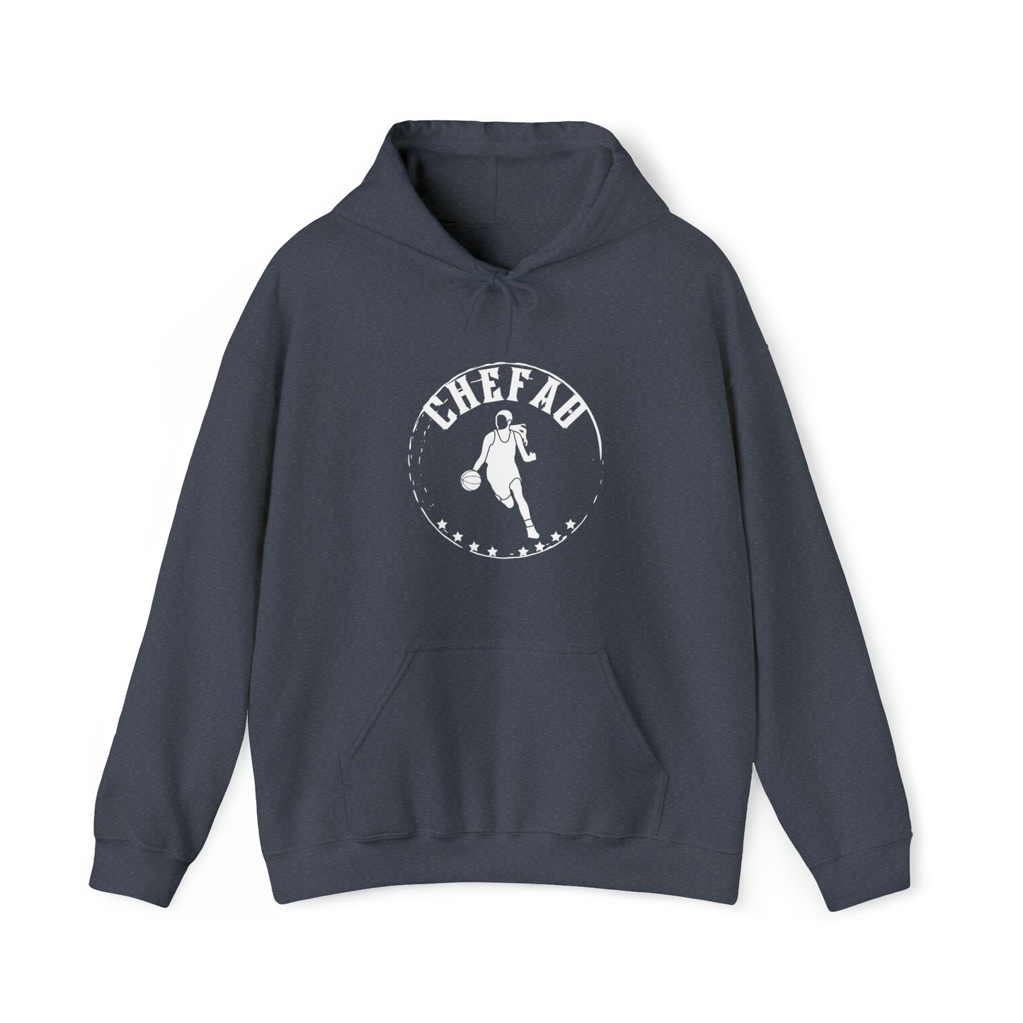 Chefao Basketball I, Unisex Heavy Blend Hooded Sweatshirt