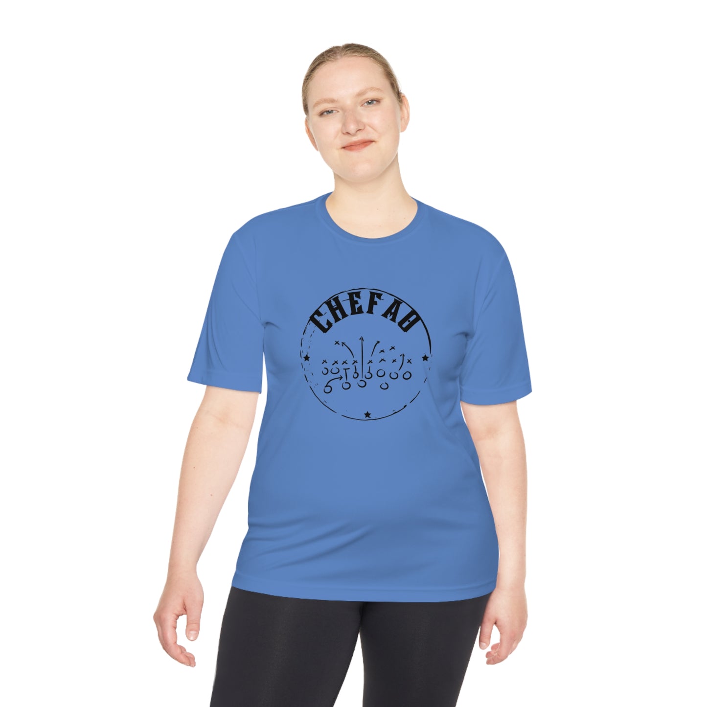 Chefao Football I, Unisex Moisture Wicking Tee