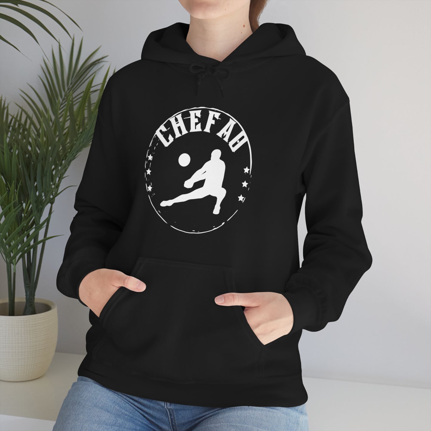 Chefao Volleyball II, Unisex Heavy Blend Hooded Sweatshirt