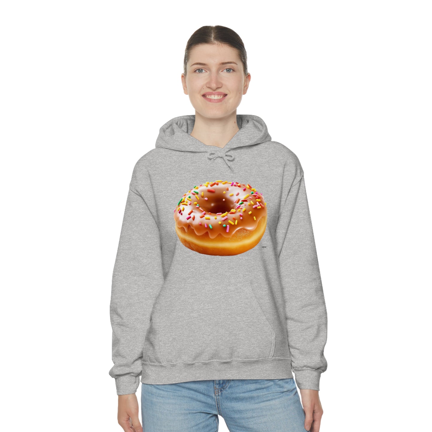 Sprinkled Donut, Unisex Heavy Blend Hooded Sweatshirt