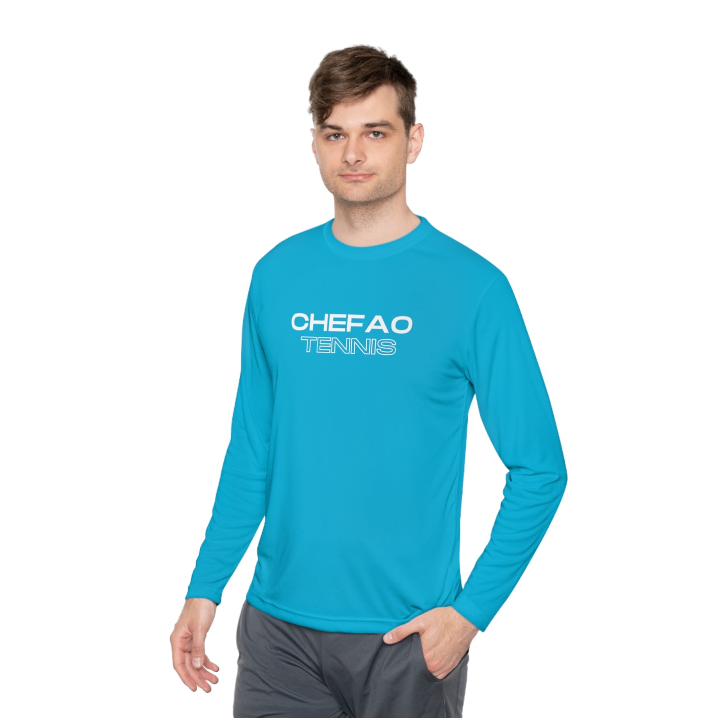 Chefao Tennis I, Unisex Lightweight Long Sleeve Tee