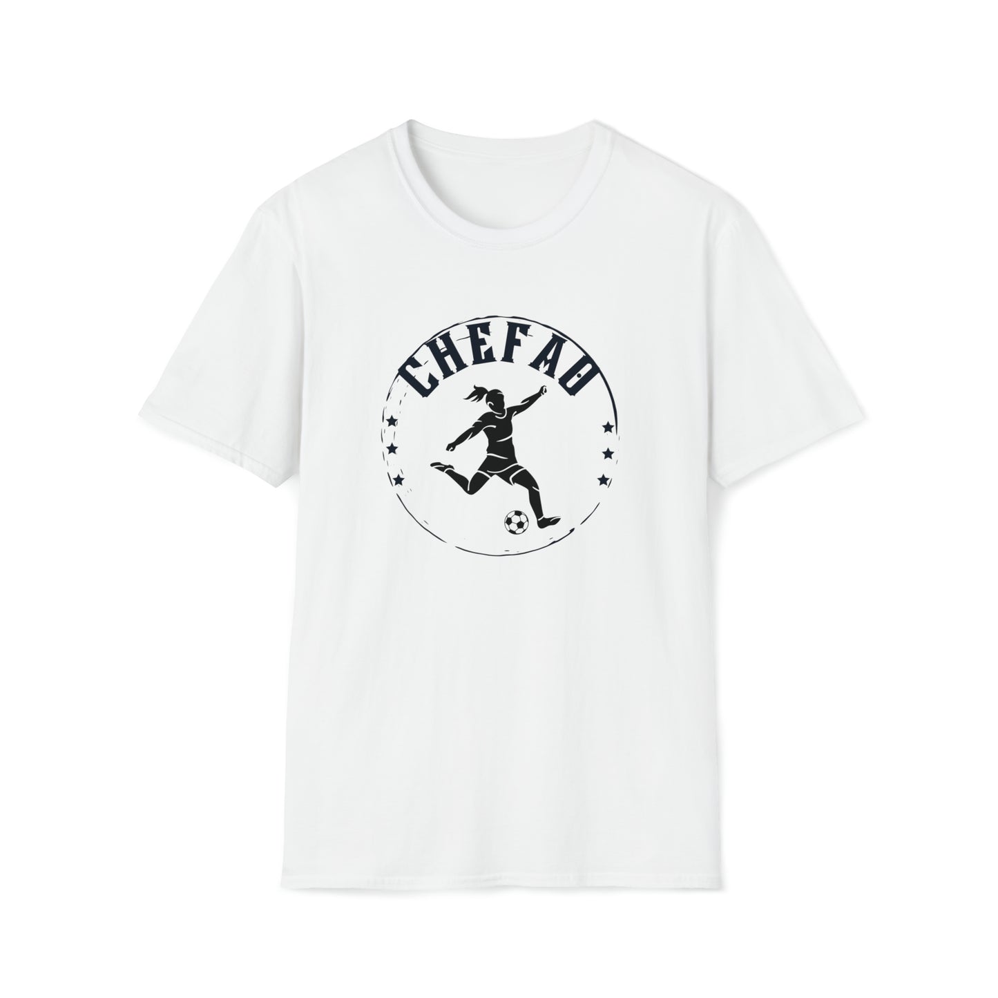 Chefao Soccer I, Unisex Softstyle T-Shirt