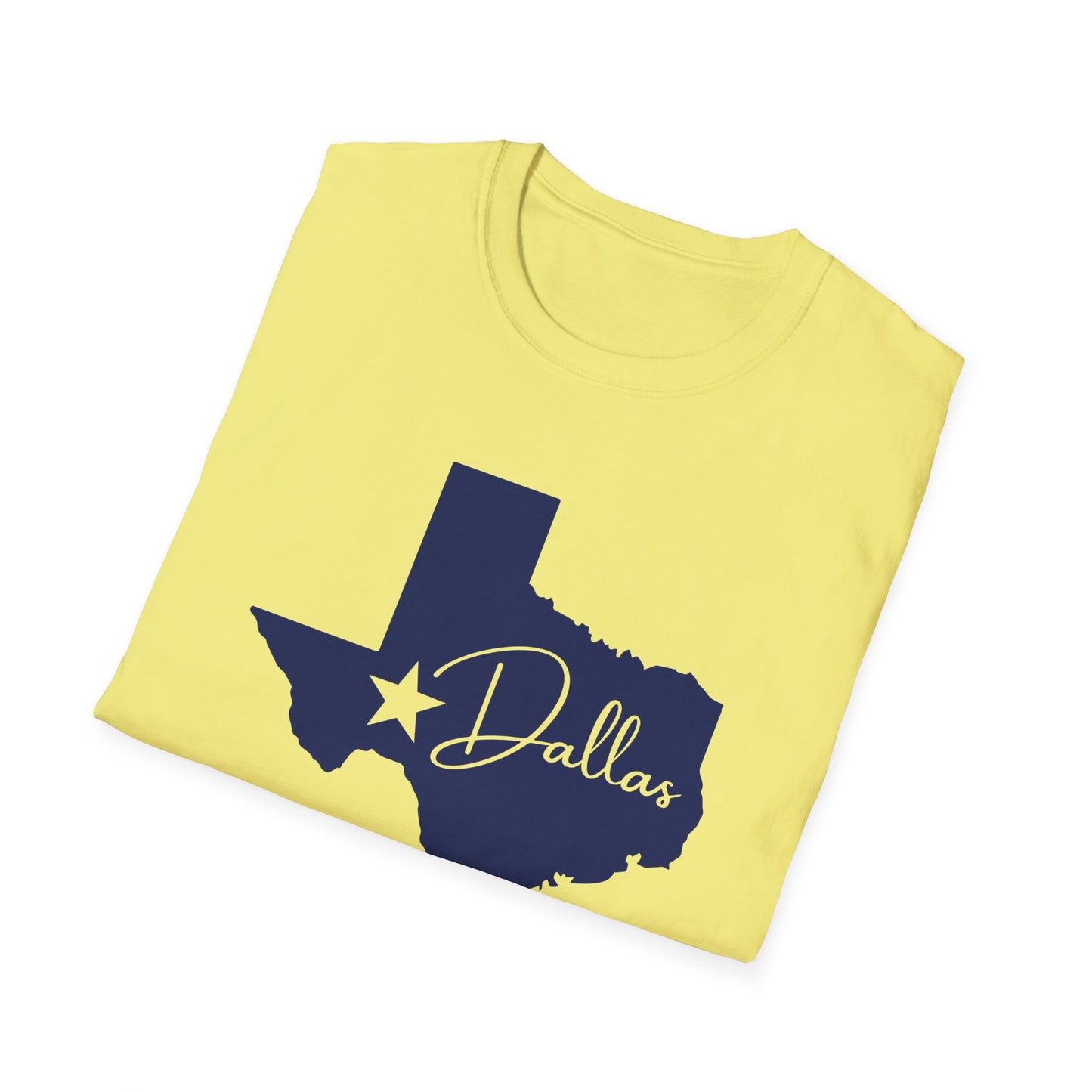 Chefao Dallas, Texas I, Unisex Softstyle T-Shirt