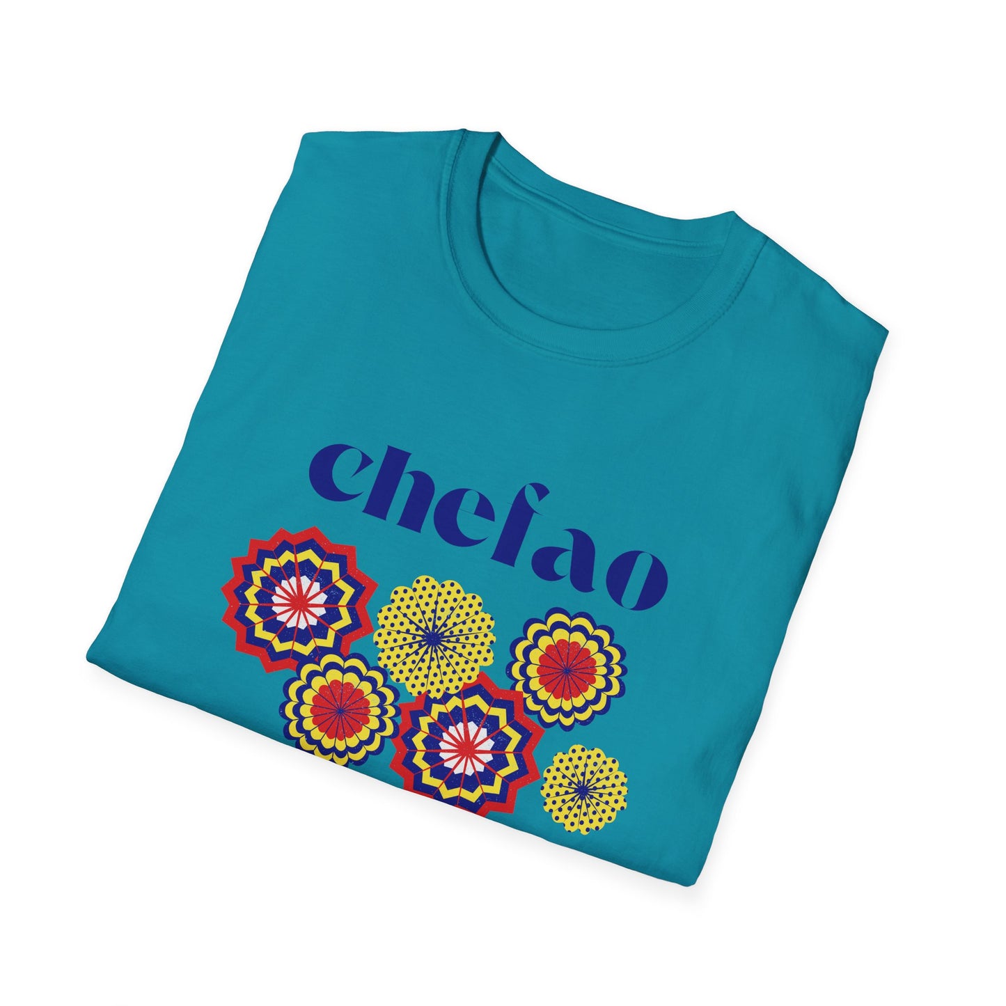 Chefao Paper Fans I, Unisex Softstyle T-Shirt