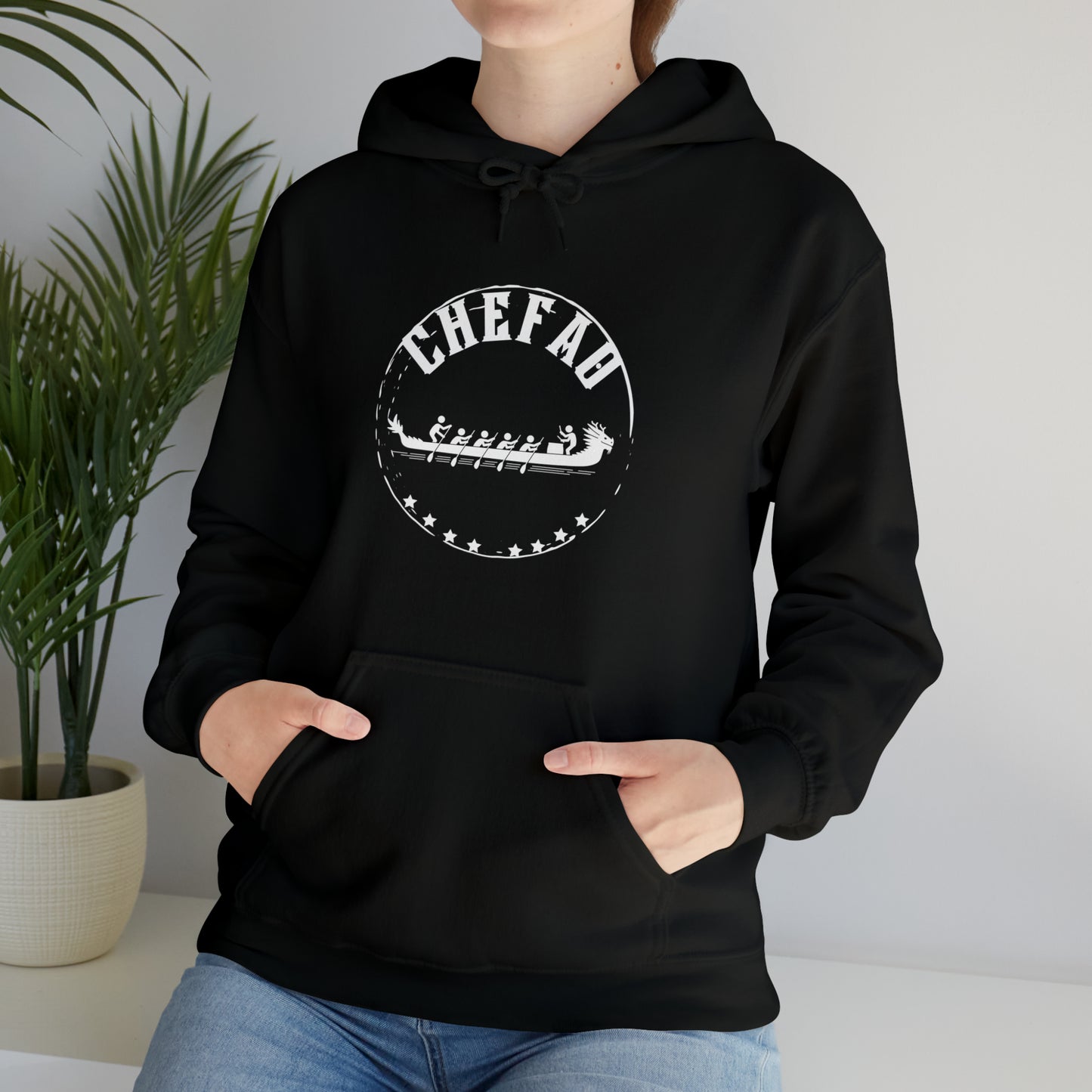 Chefao Dragonboat I, Unisex Heavy Blend Hooded Sweatshirt