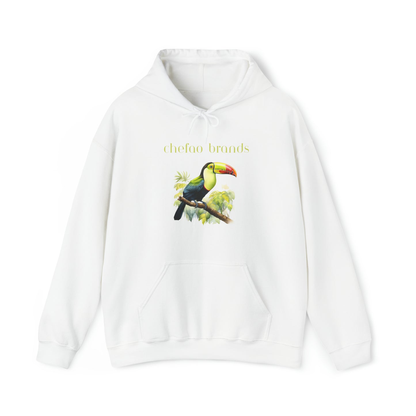 Keel Billed Toucan I, Unisex Heavy Blend Hooded Sweatshirt