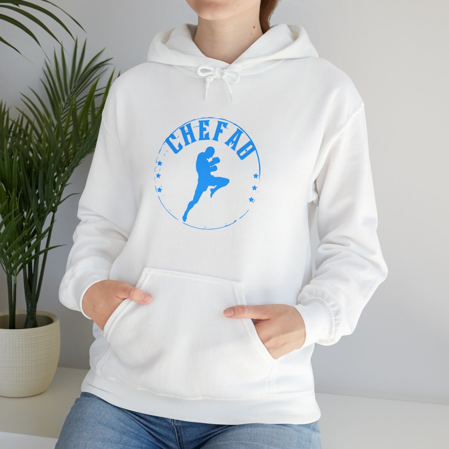 Chefao Muay Thai I, Unisex Heavy Blend Hooded Sweatshirt