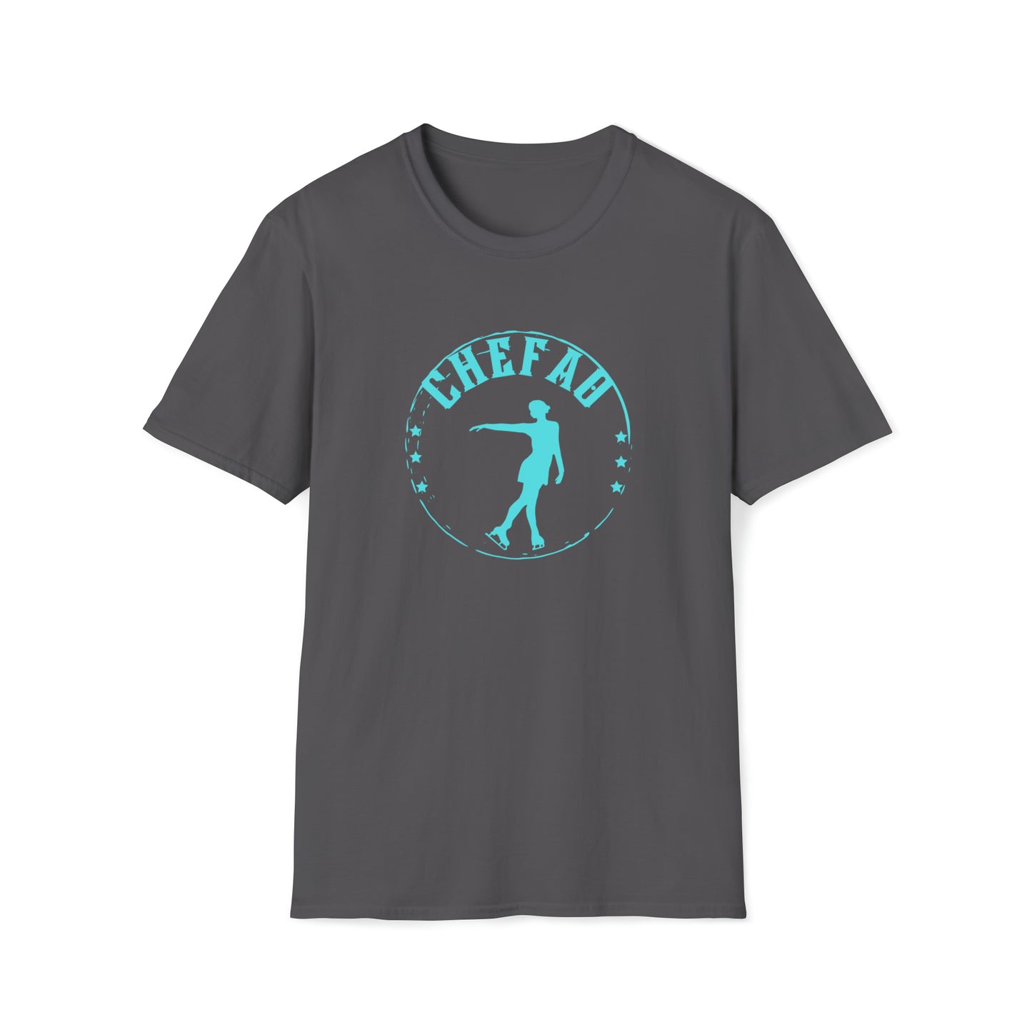 Chefao Ice Skating I, Unisex Softstyle T-Shirt