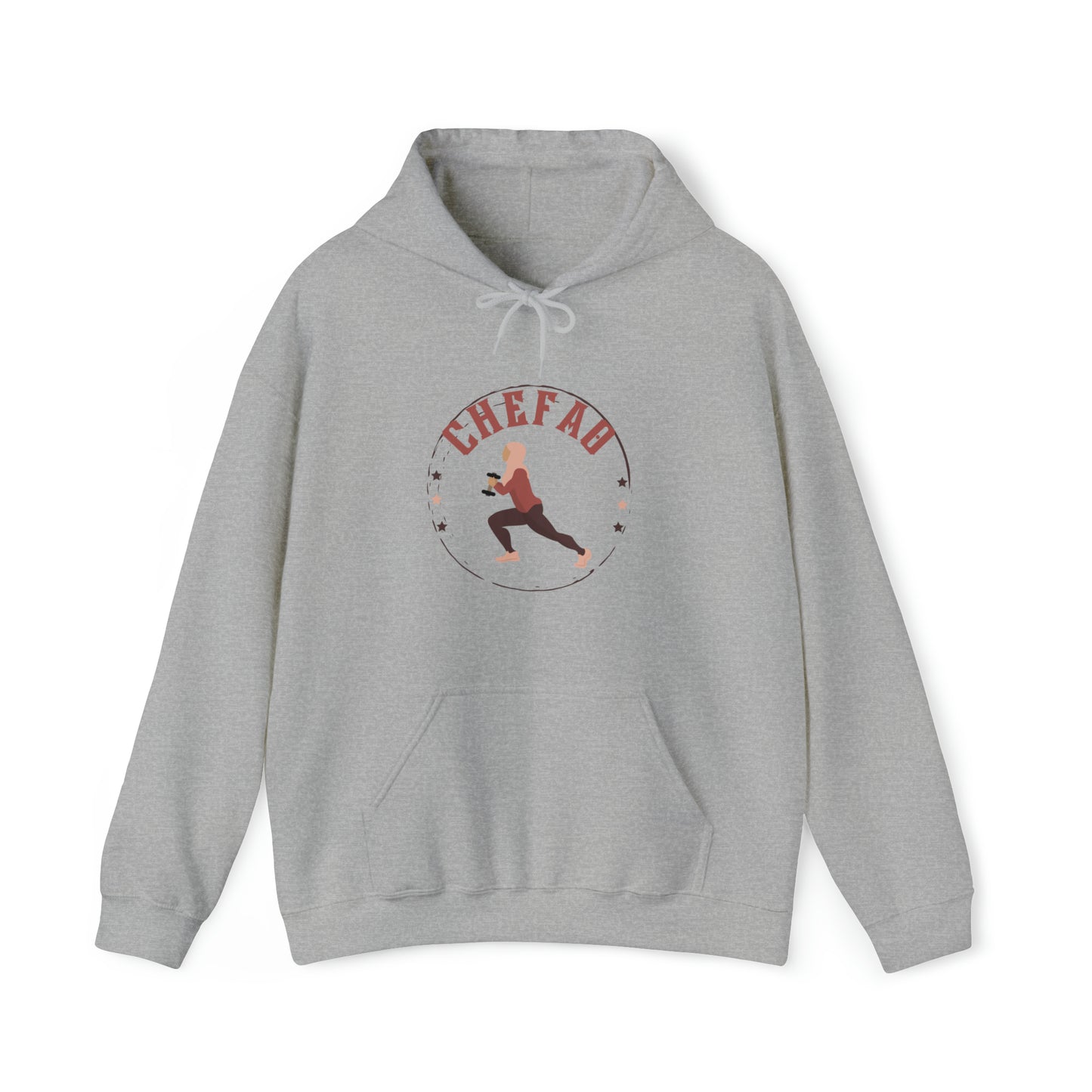 Chefao Fit I, Unisex Heavy Blend Hooded Sweatshirt