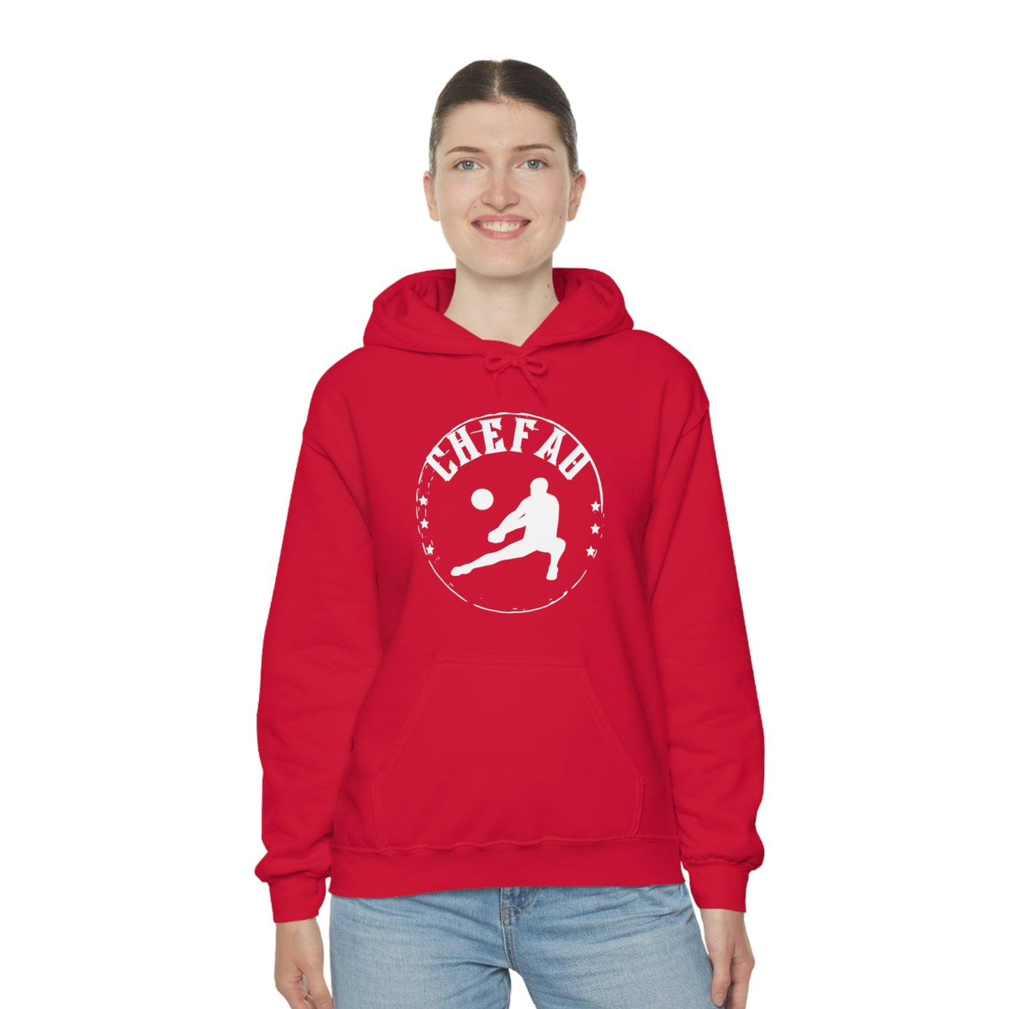 Chefao Volleyball II, Unisex Heavy Blend Hooded Sweatshirt