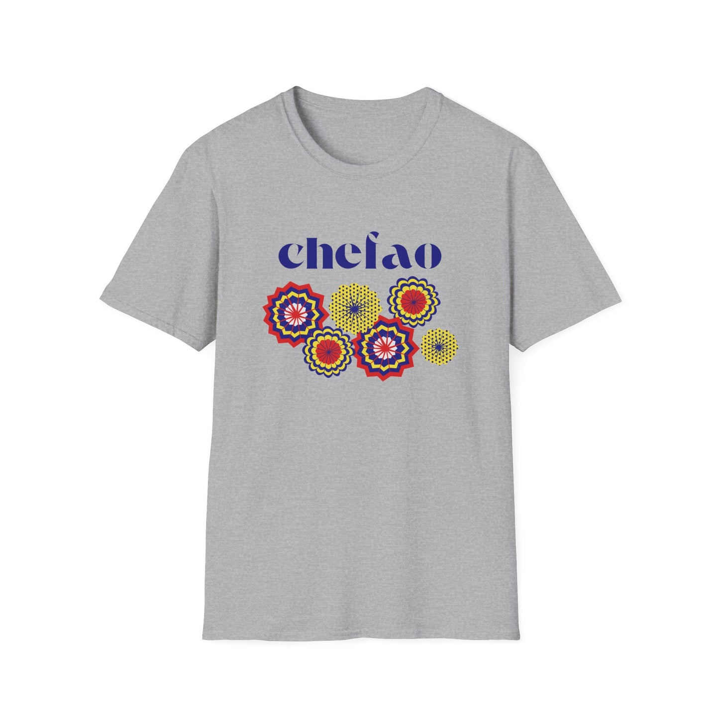 Chefao Paper Fans I, Unisex Softstyle T-Shirt