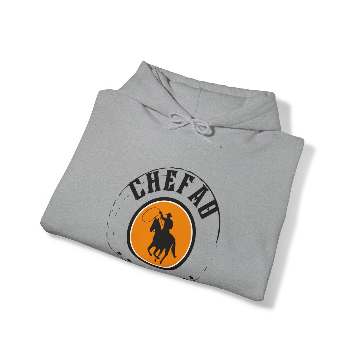 Chefao Cowboy II, Unisex Heavy Blend Hooded Sweatshirt