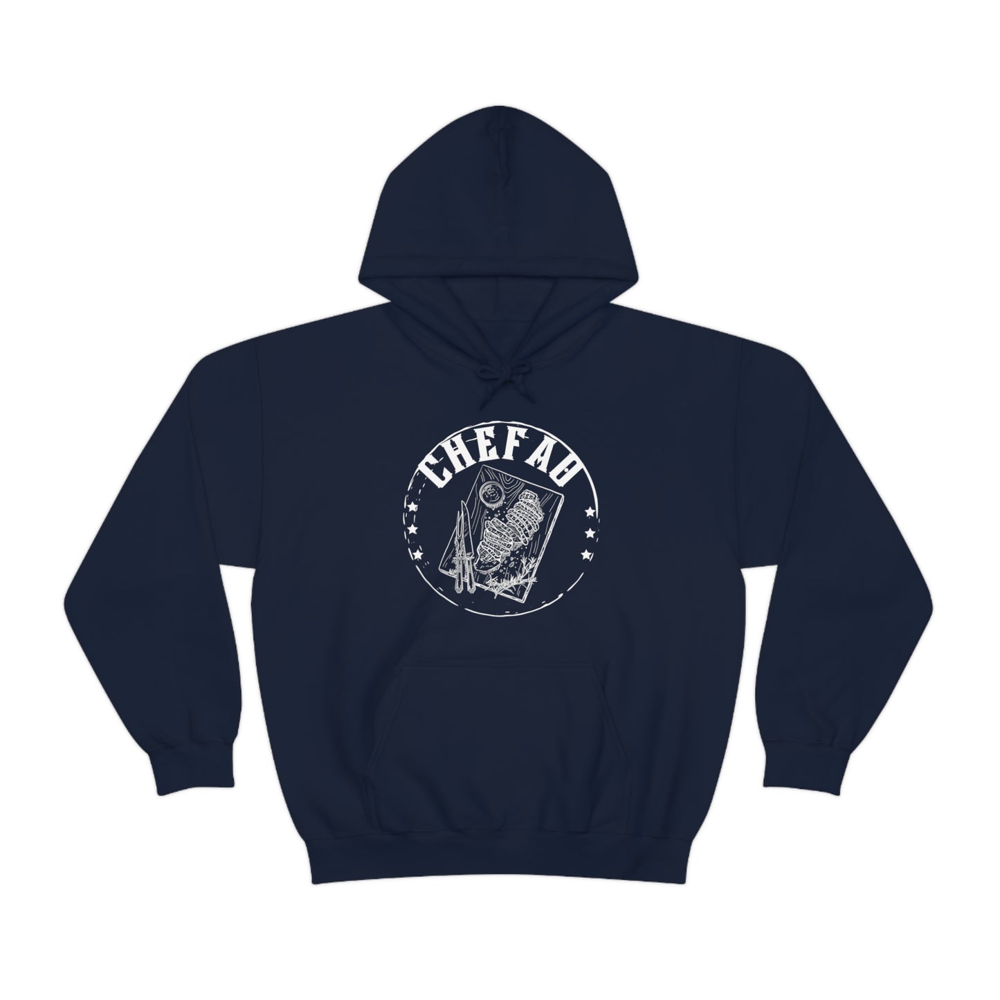 Chefao Barbque, Unisex Heavy Blend Hooded Sweatshirt