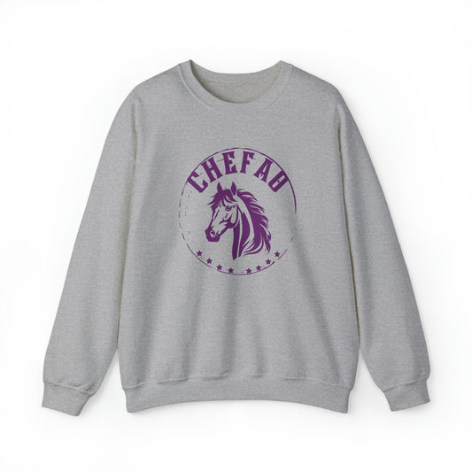 Chefao Horse I, Unisex Heavy Blend Crewneck Sweatshirt