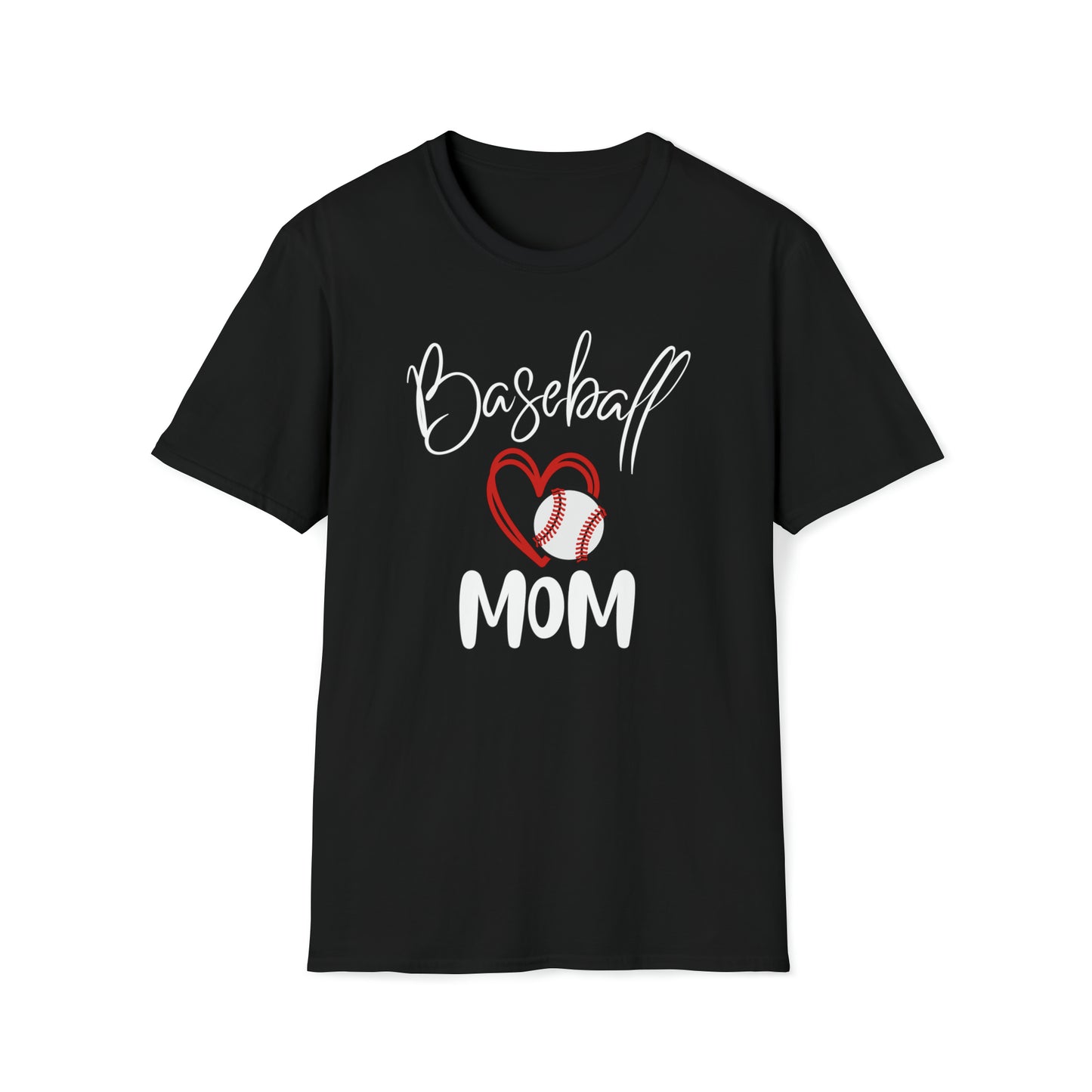 Baseball Mom Softstyle T-Shirt