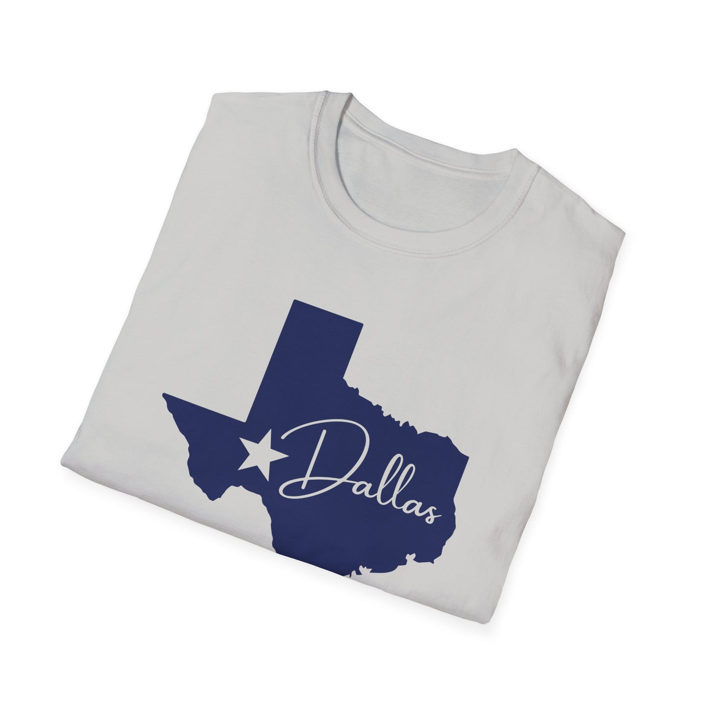 Chefao Dallas, Texas I, Unisex Softstyle T-Shirt