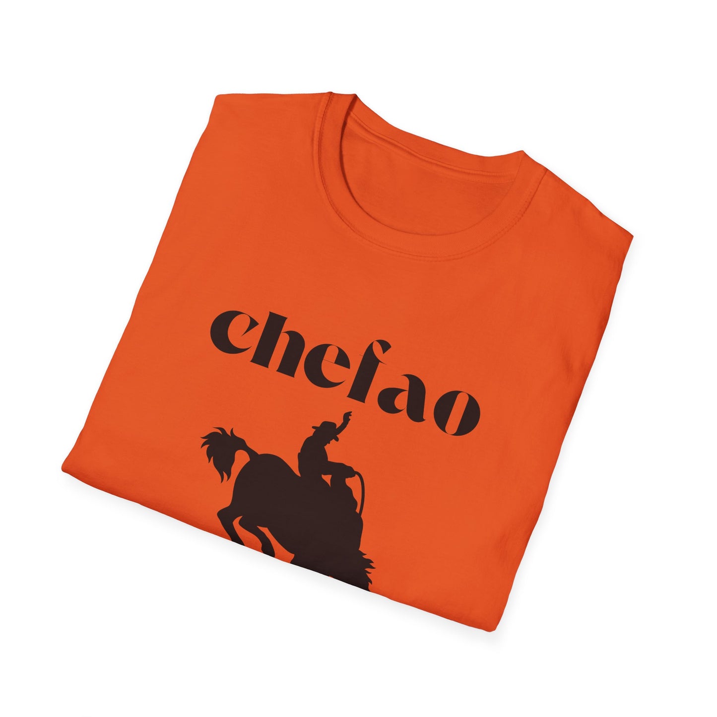 Chefao Cowboy X, Unisex Softstyle T-Shirt