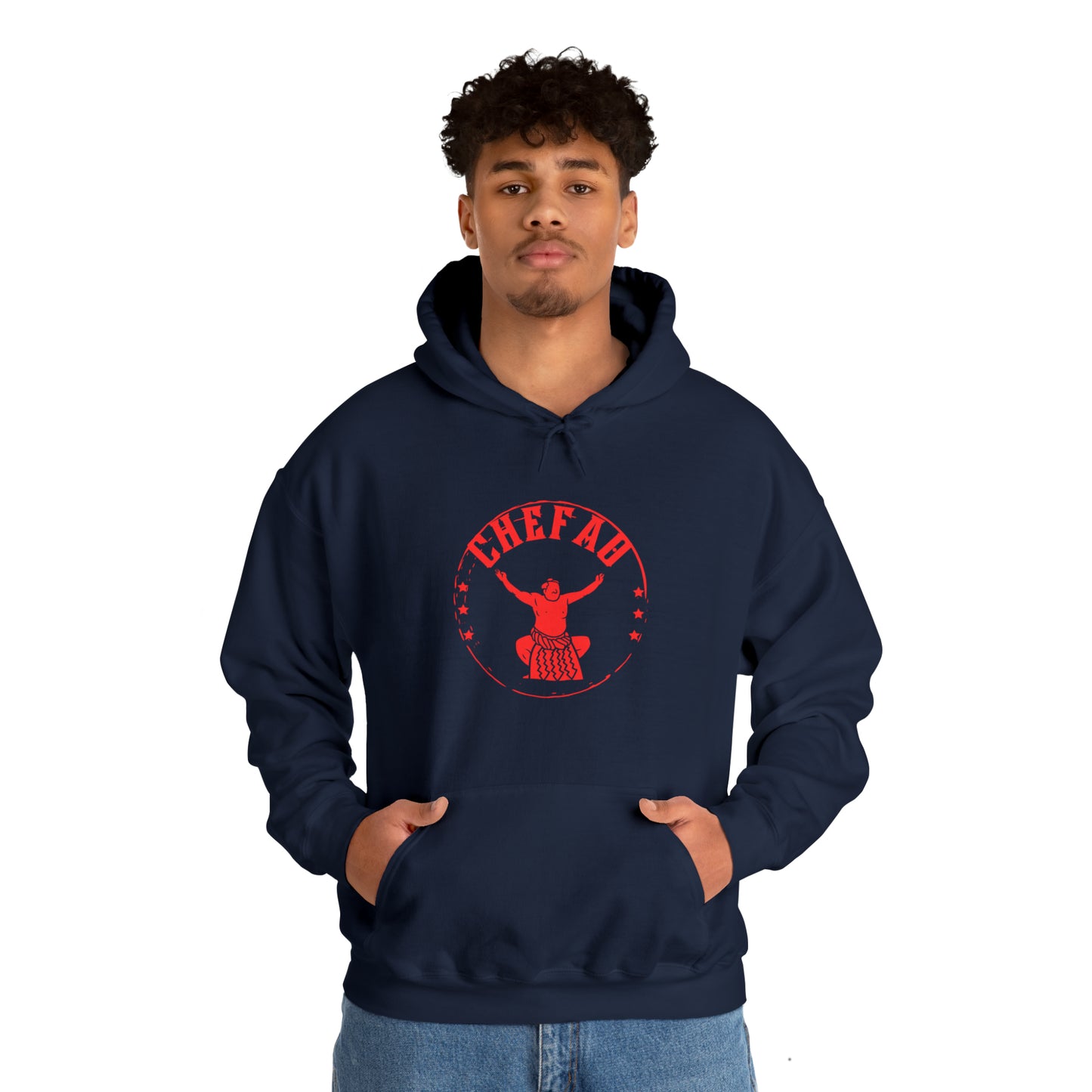 Chefao Sumo II, Unisex Heavy Blend Hooded Sweatshirt