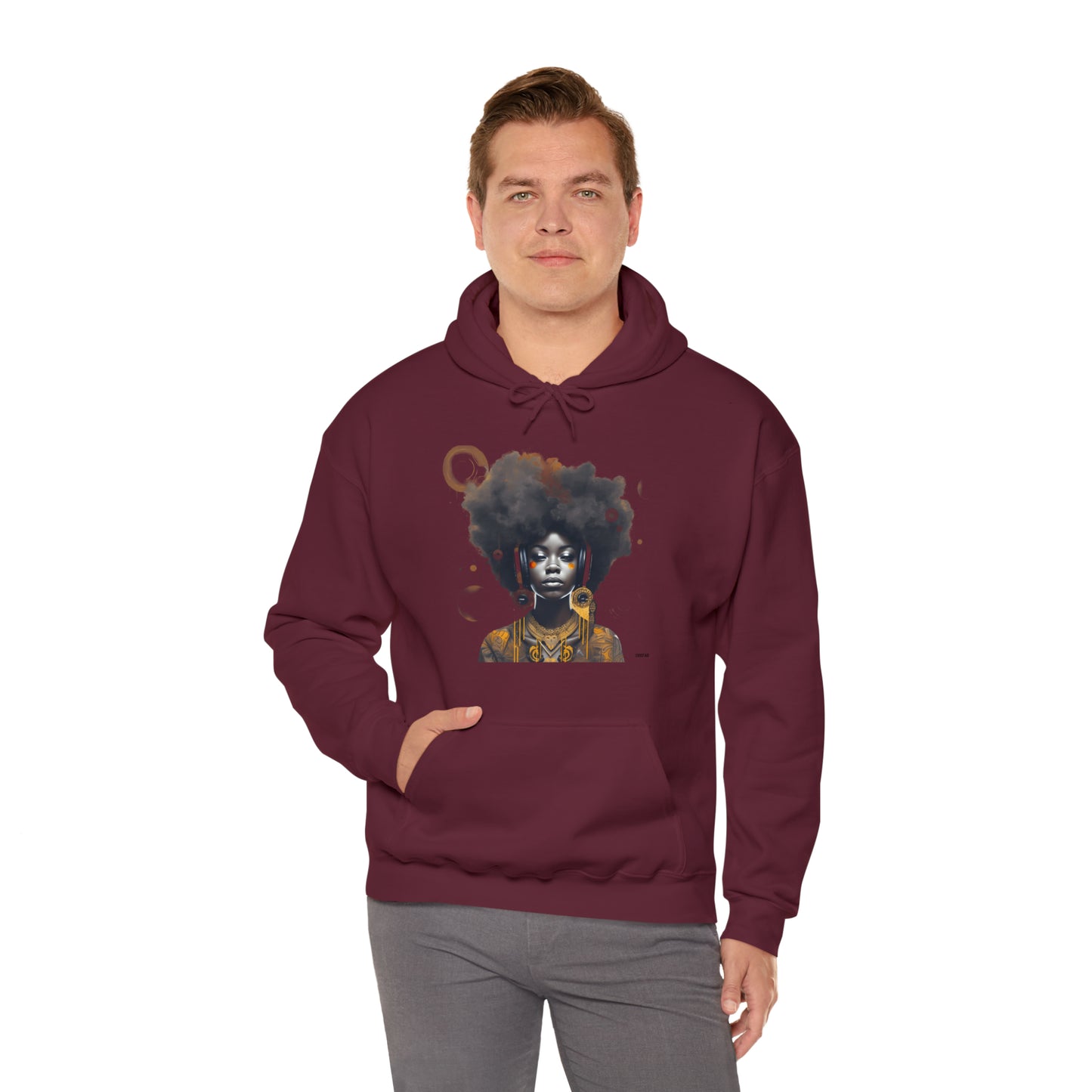 Golden Girl, Unisex Heavy Blend Hooded Sweatshirt