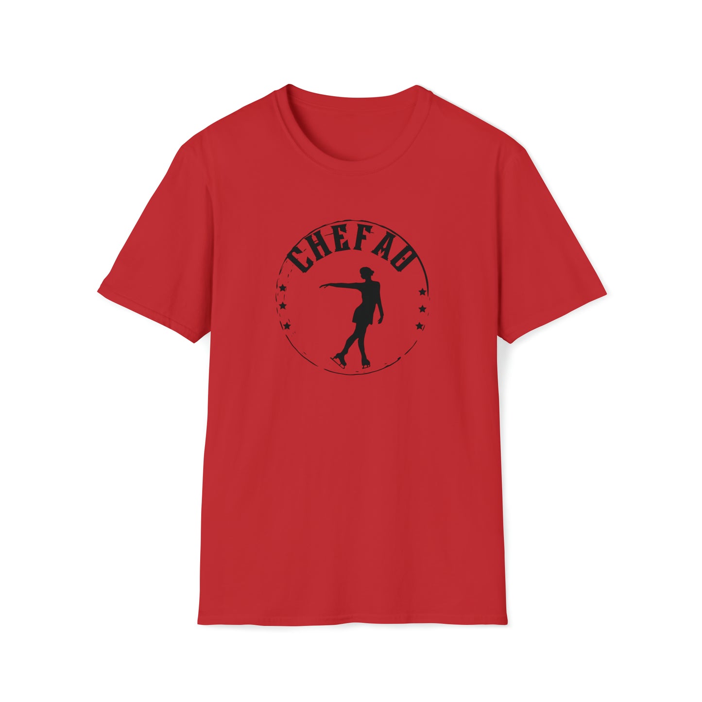 Chefao Ice Skating I, Unisex Softstyle T-Shirt