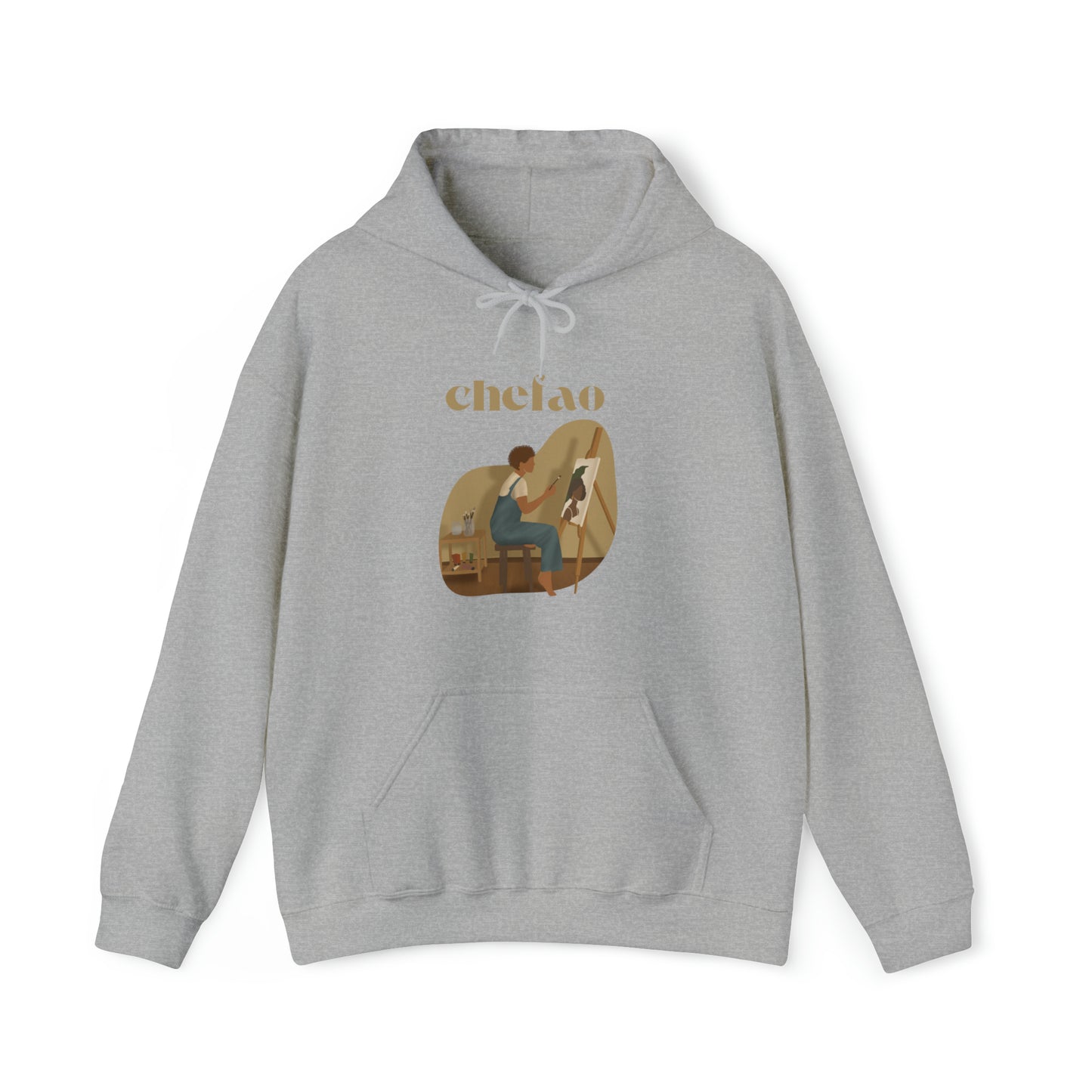 Chefao Artist I, Unisex Heavy Blend™ Hooded Sweatshirt