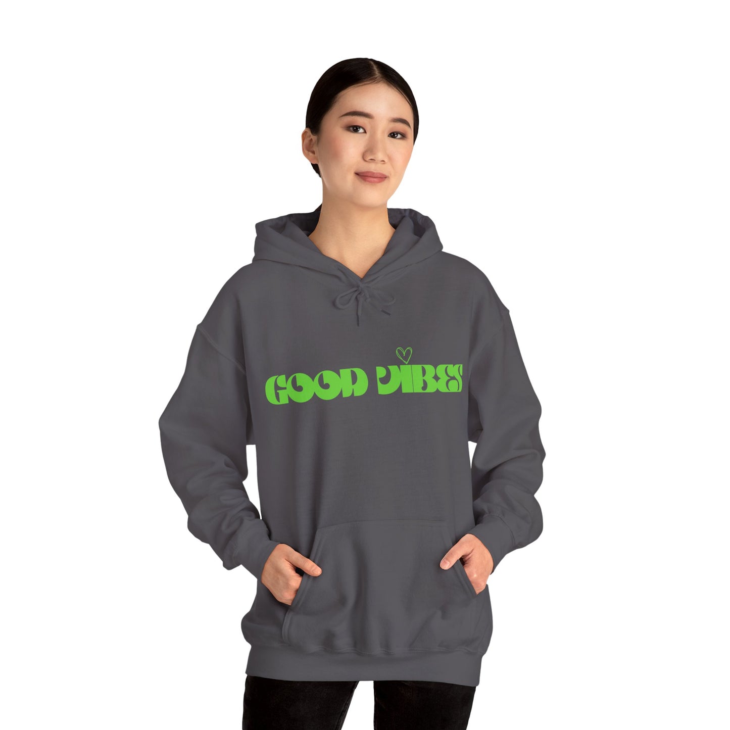 Good Vibes I, Unisex Heavy Blend™ Hooded Sweatshirt