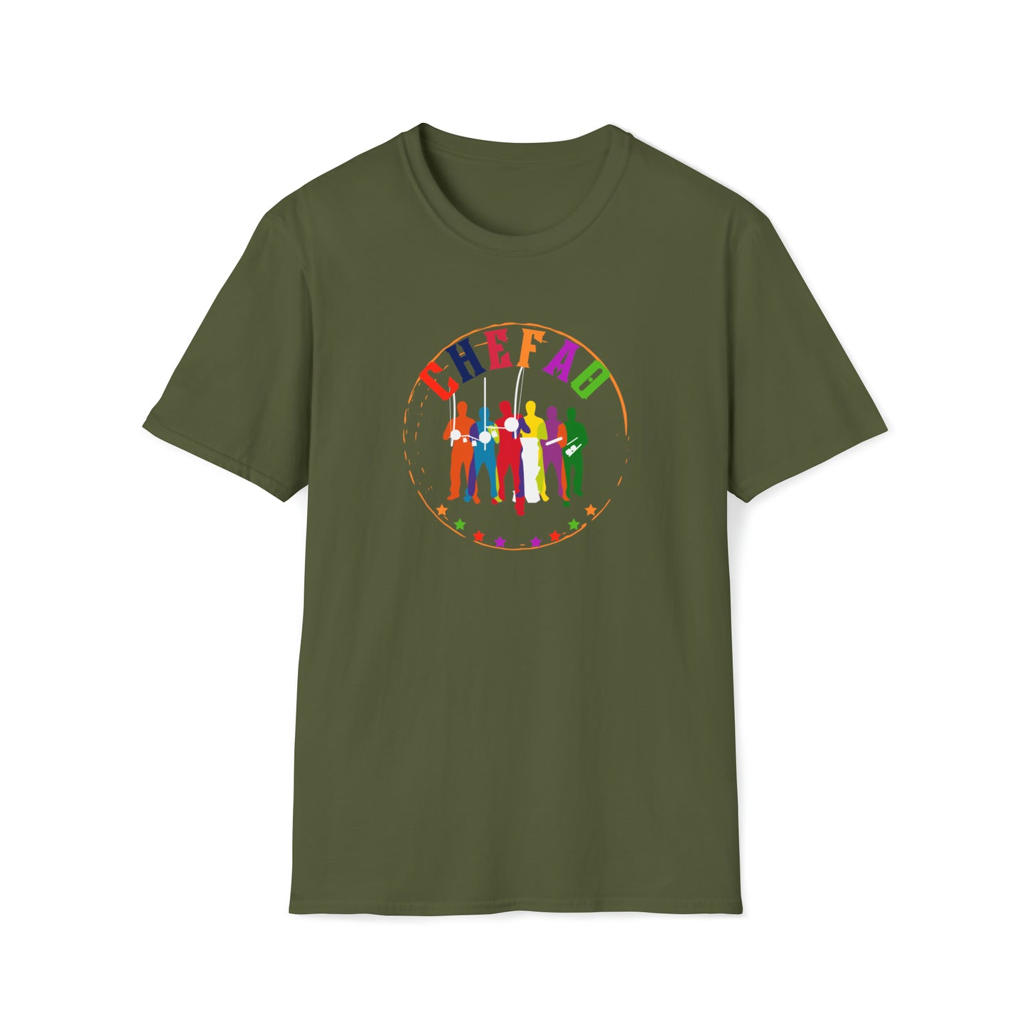 Chefao Capoeira IV, Unisex Softstyle T-Shirt