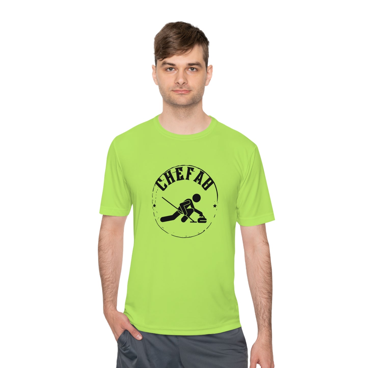 Chefao Curling I, Unisex Moisture Wicking Tee