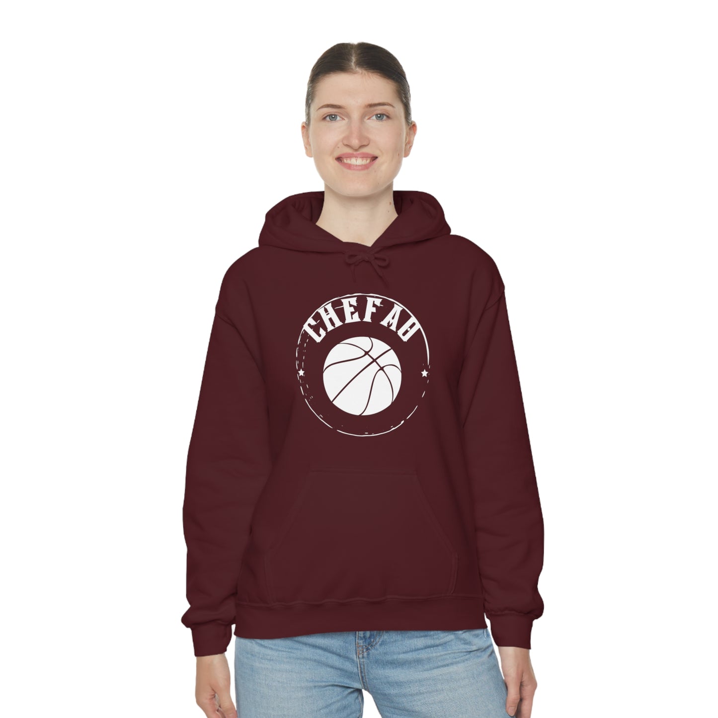 Chefao Basketball IV, Unisex Heavy Blend Hooded Sweatshirt