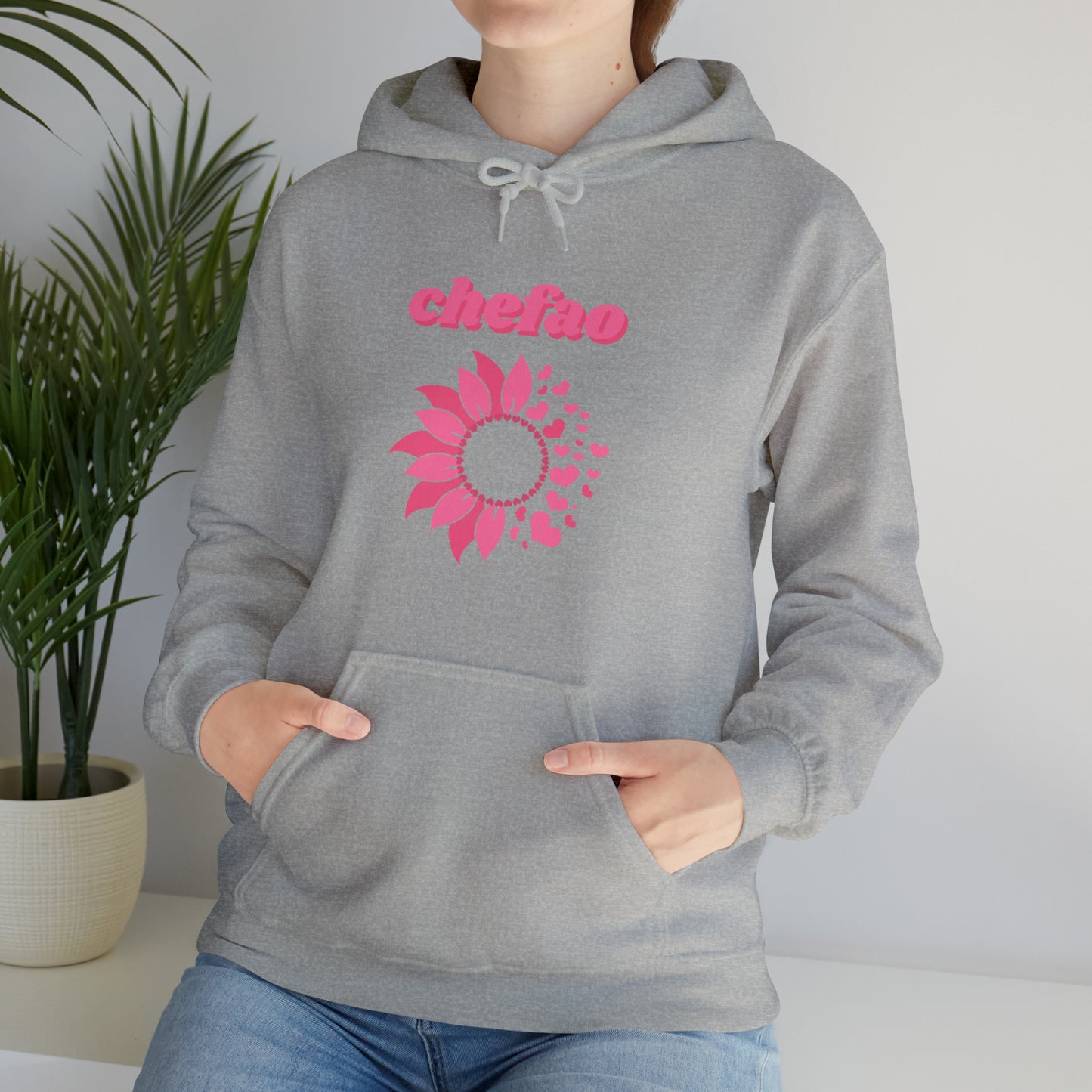 Chefao Sunflower III, Unisex Heavy Blend Hooded Sweatshirt