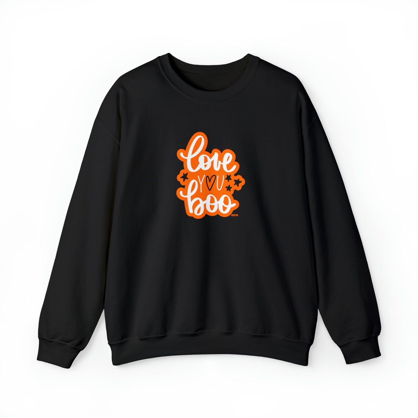 Love You Boo, Unisex Heavy Blend Crewneck Sweatshirt