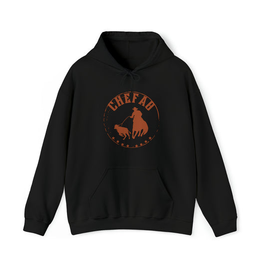 Chefao Calf Roping I, Unisex Heavy Blend Hooded Sweatshirt