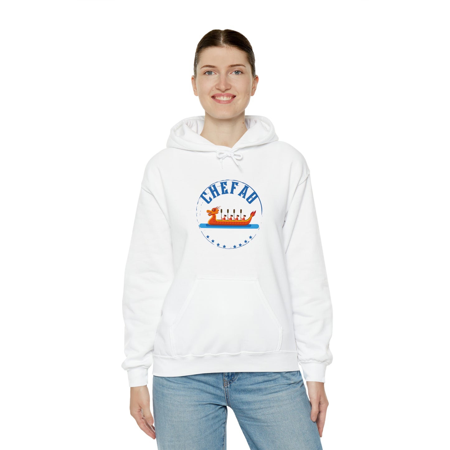 Chefao Dragonboat III, Unisex Heavy Blend Hooded Sweatshirt