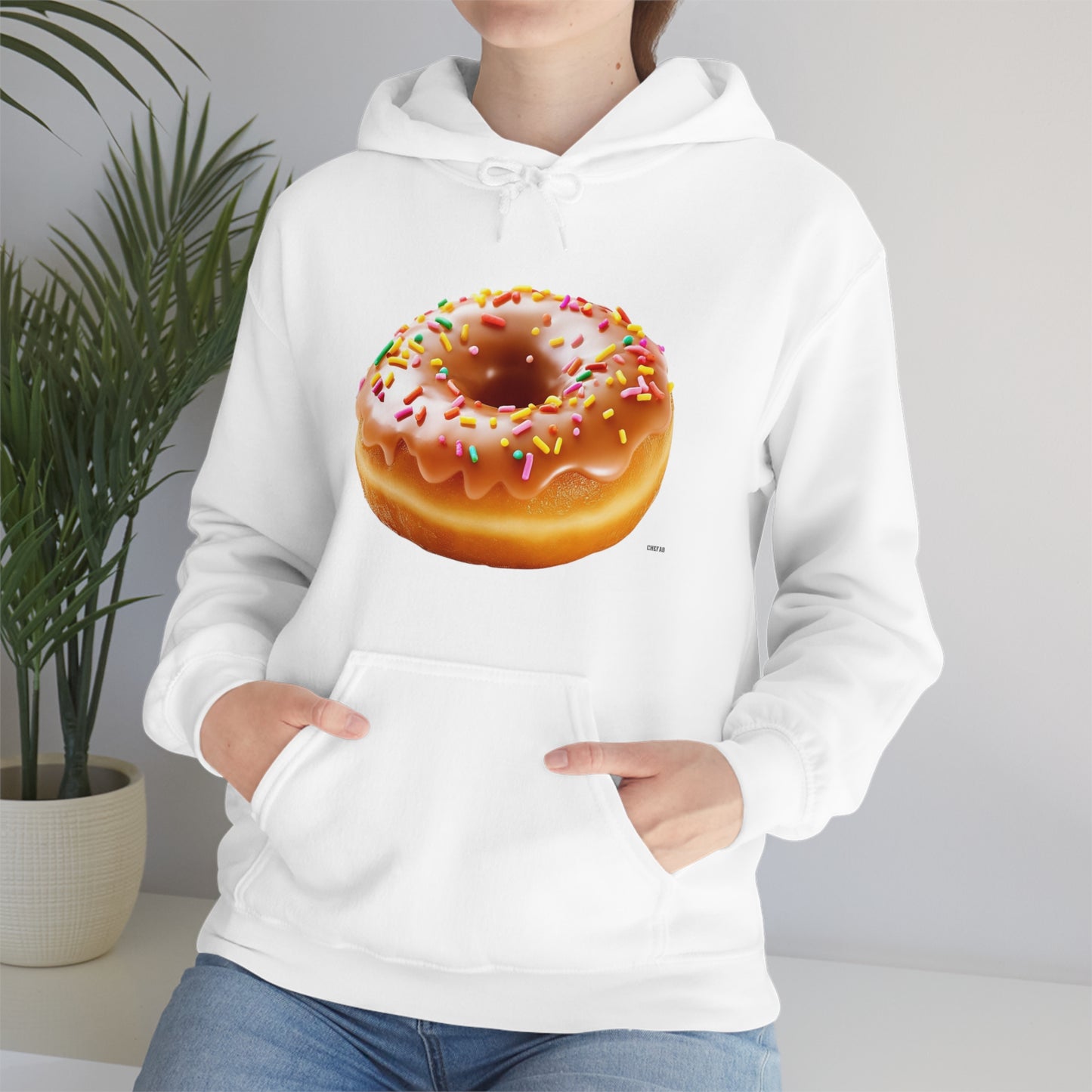 Sprinkled Donut, Unisex Heavy Blend Hooded Sweatshirt