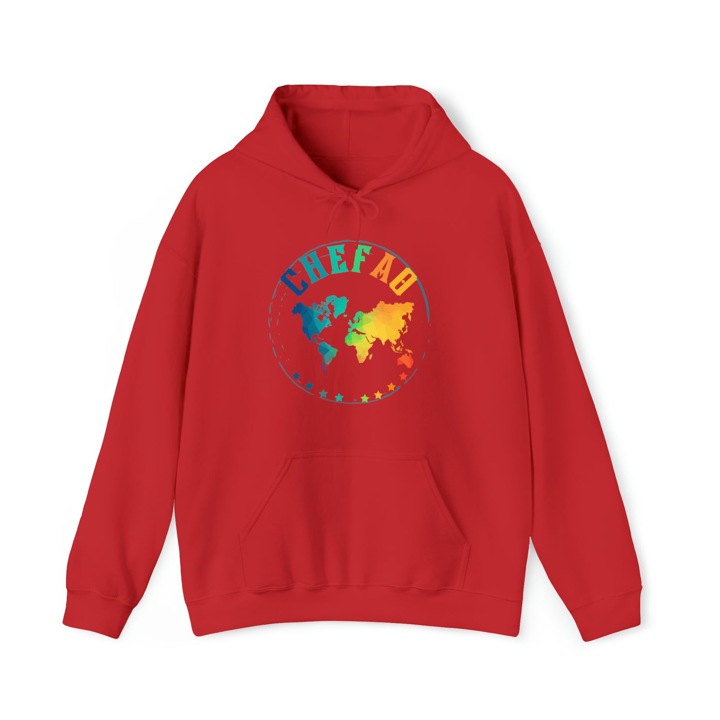 Chefao World I, Unisex Heavy Blend Hooded Sweatshirt