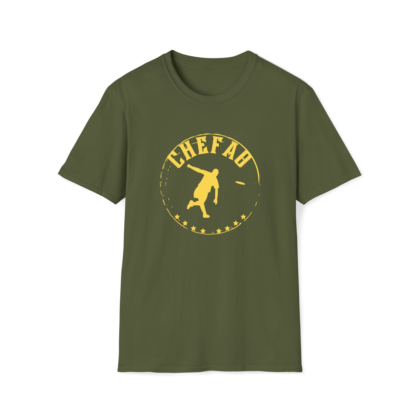 Chefao Frisbee I, Unisex Softstyle T-Shirt