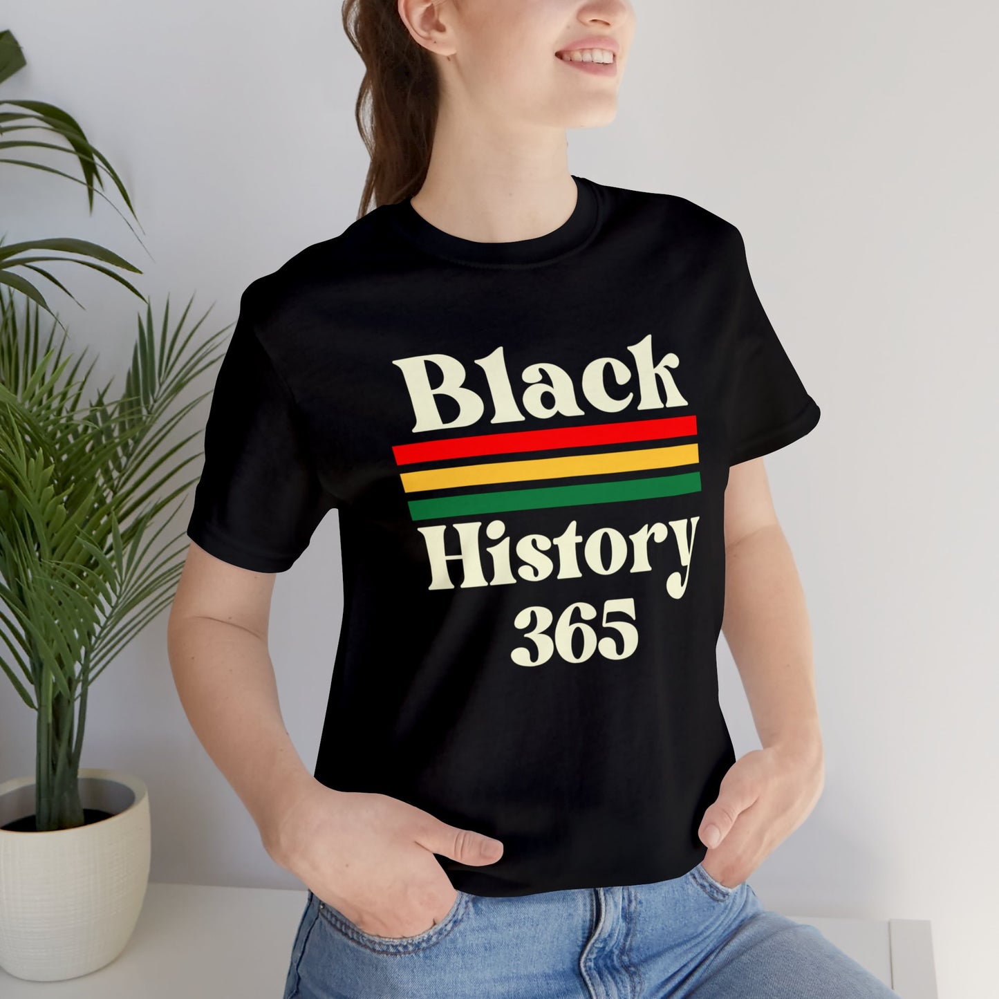 Chefao Black History 365, Unisex Jersey Short Sleeve Tee