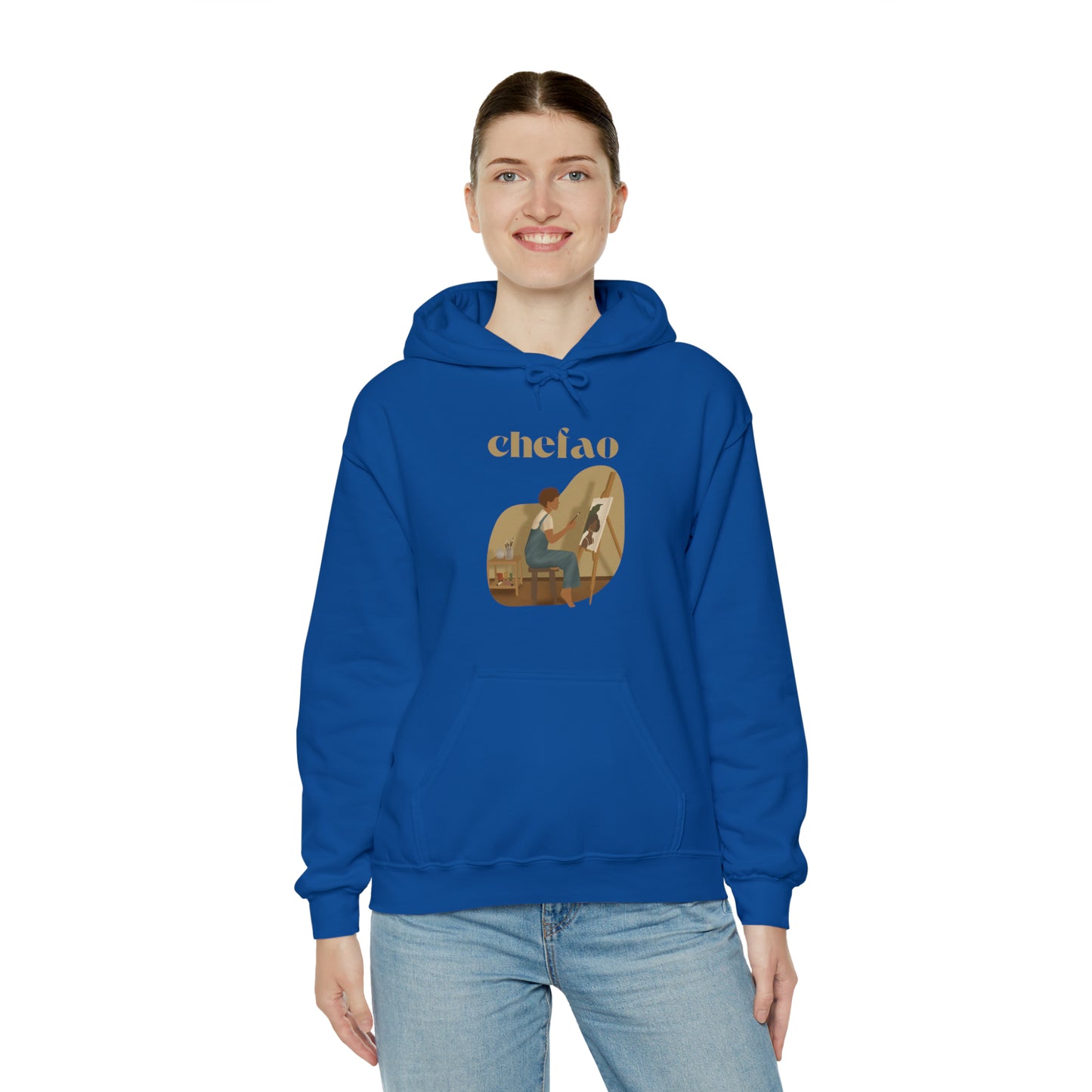 Chefao Artist I, Unisex Heavy Blend™ Hooded Sweatshirt