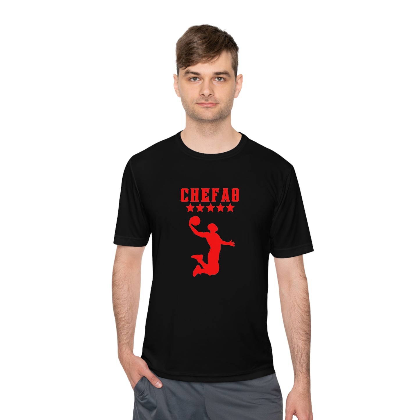 Chefao Basketball X, Unisex Moisture Wicking Tee