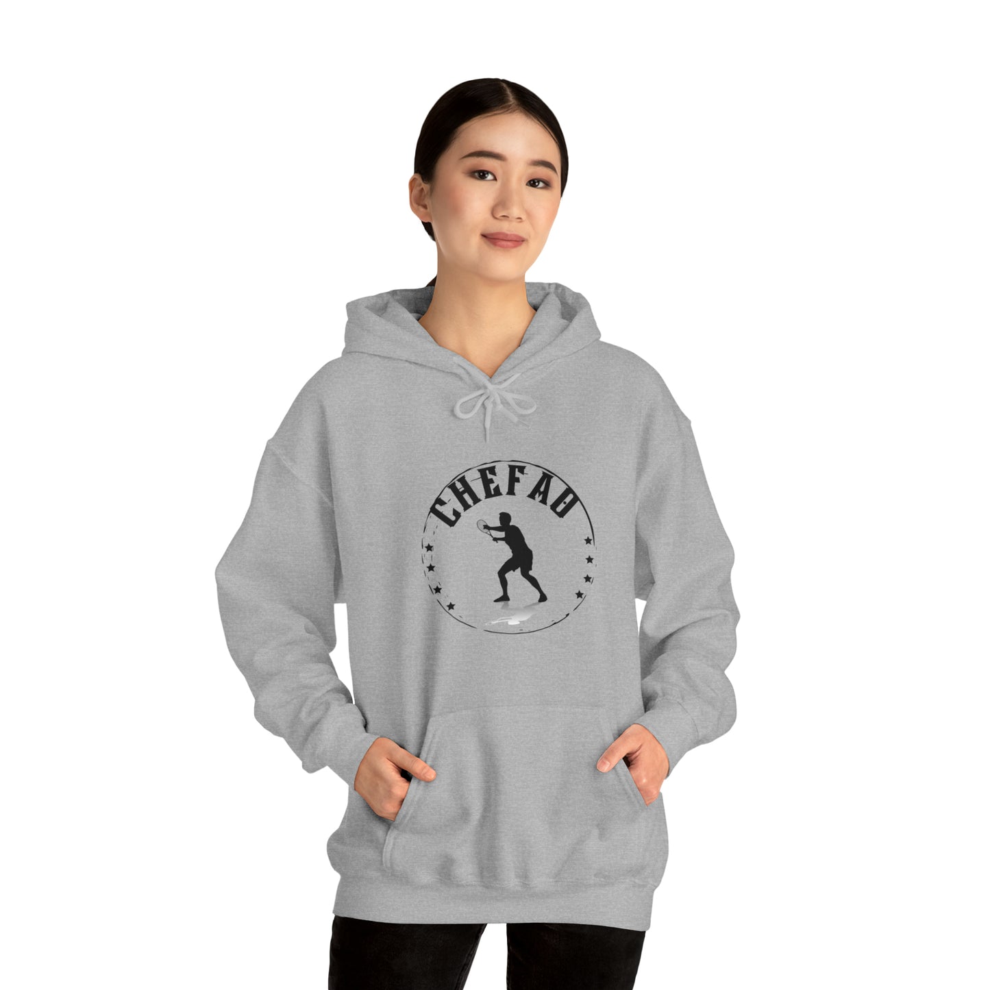 Chefao Tennis VI, Unisex Heavy Blend Hooded Sweatshirt