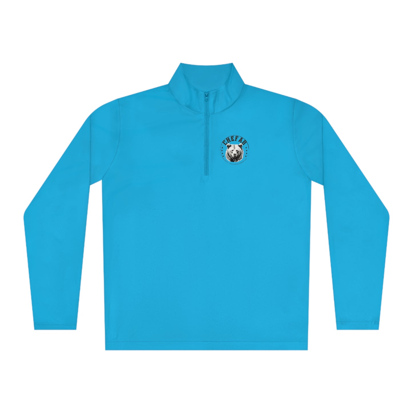 Chefao Bear I, Unisex Quarter-Zip Pullover